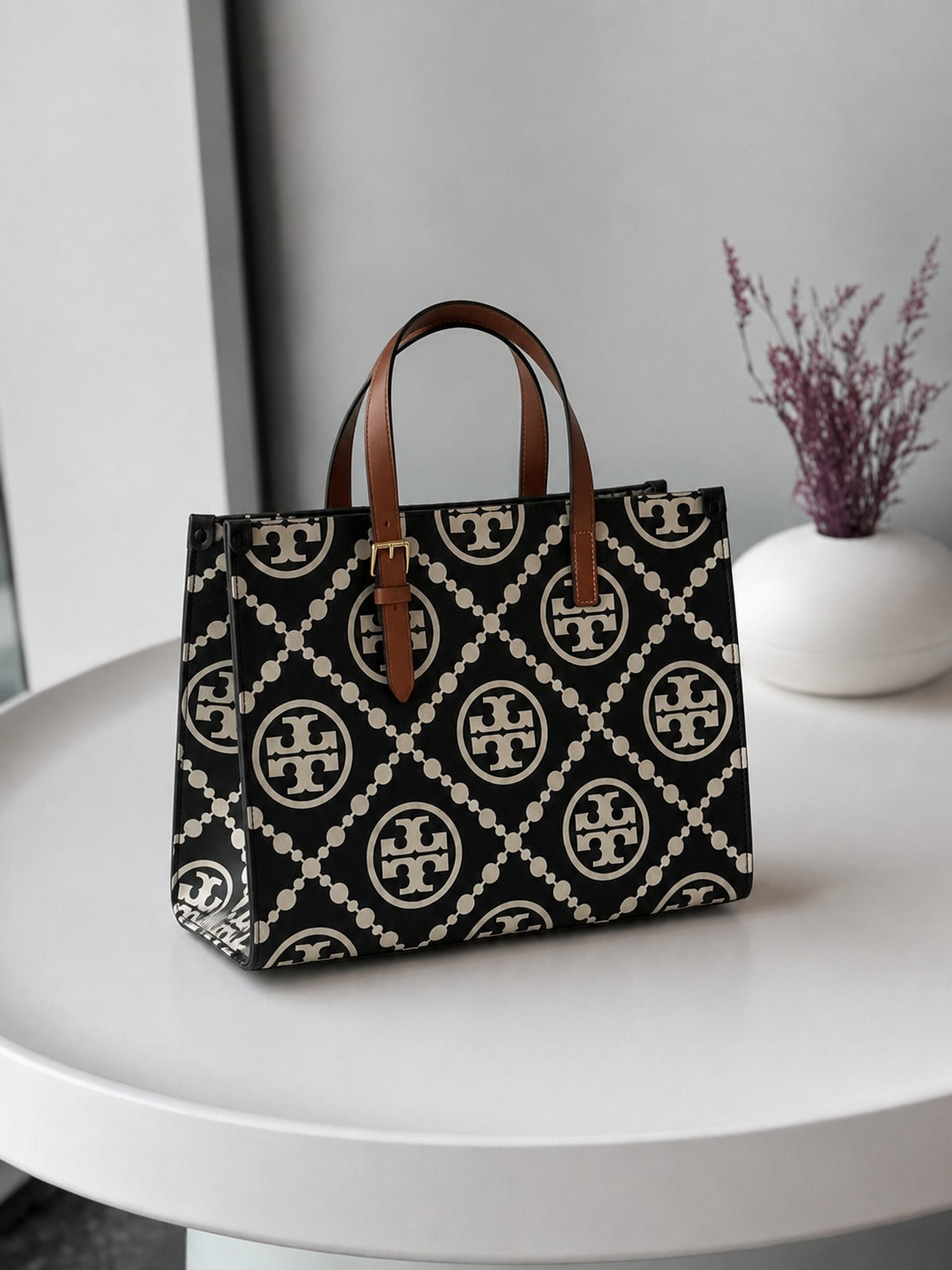 TORY BURCH MONOGRAM TOTE