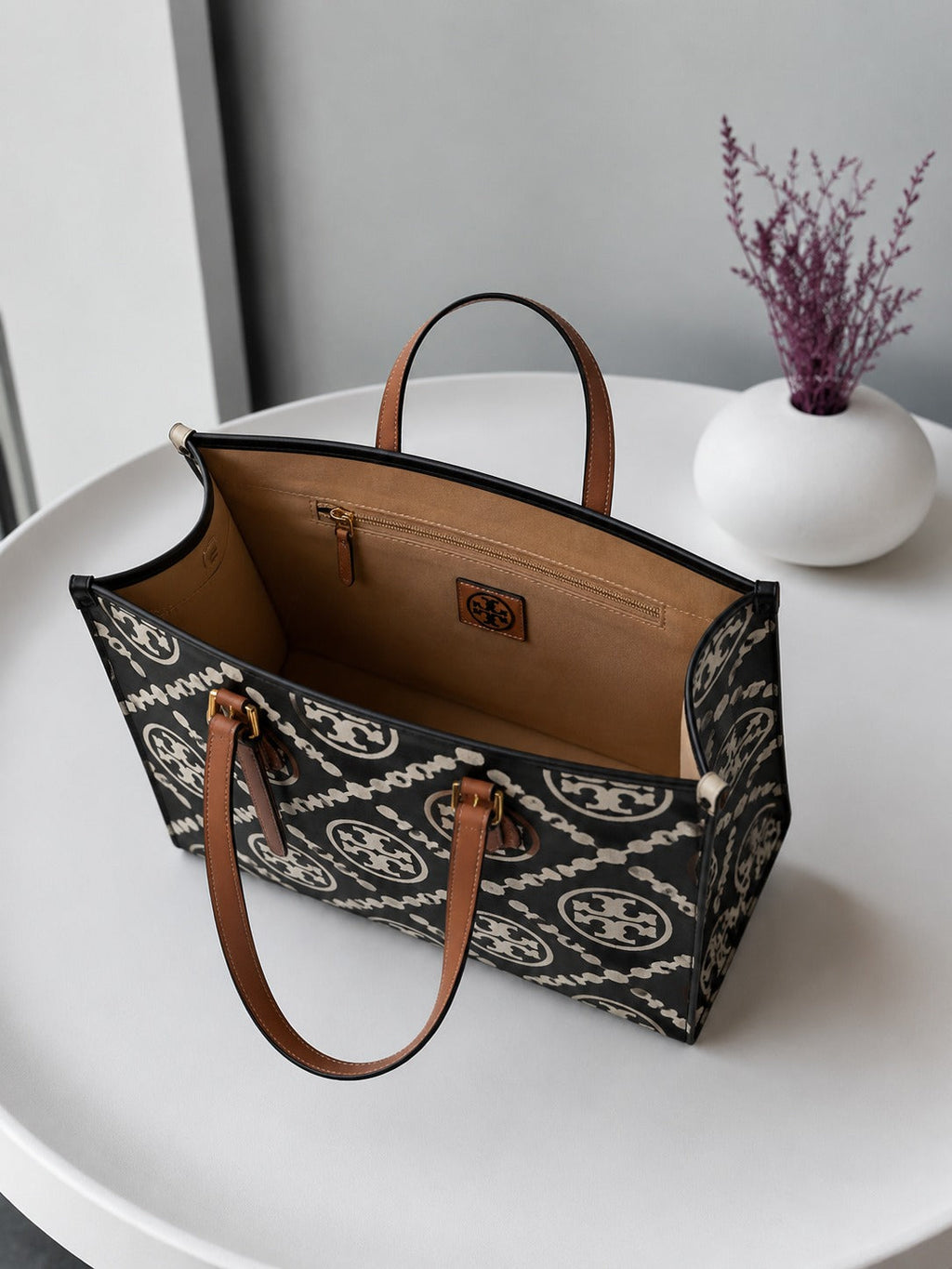 TORY BURCH MONOGRAM TOTE