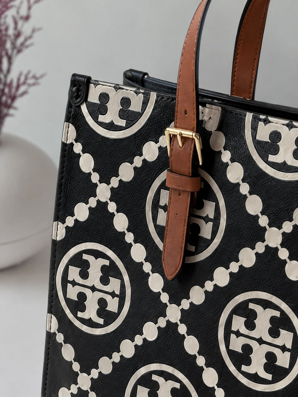 TORY BURCH MONOGRAM TOTE